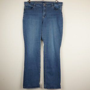 3/$20 Talbots Curvy Straight Leg Jeans Mid Rise